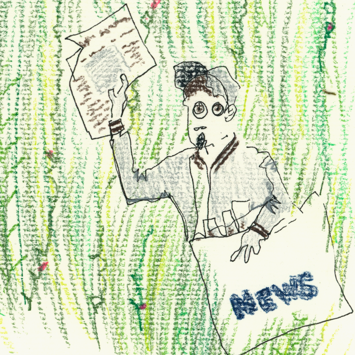Paperboy illustration