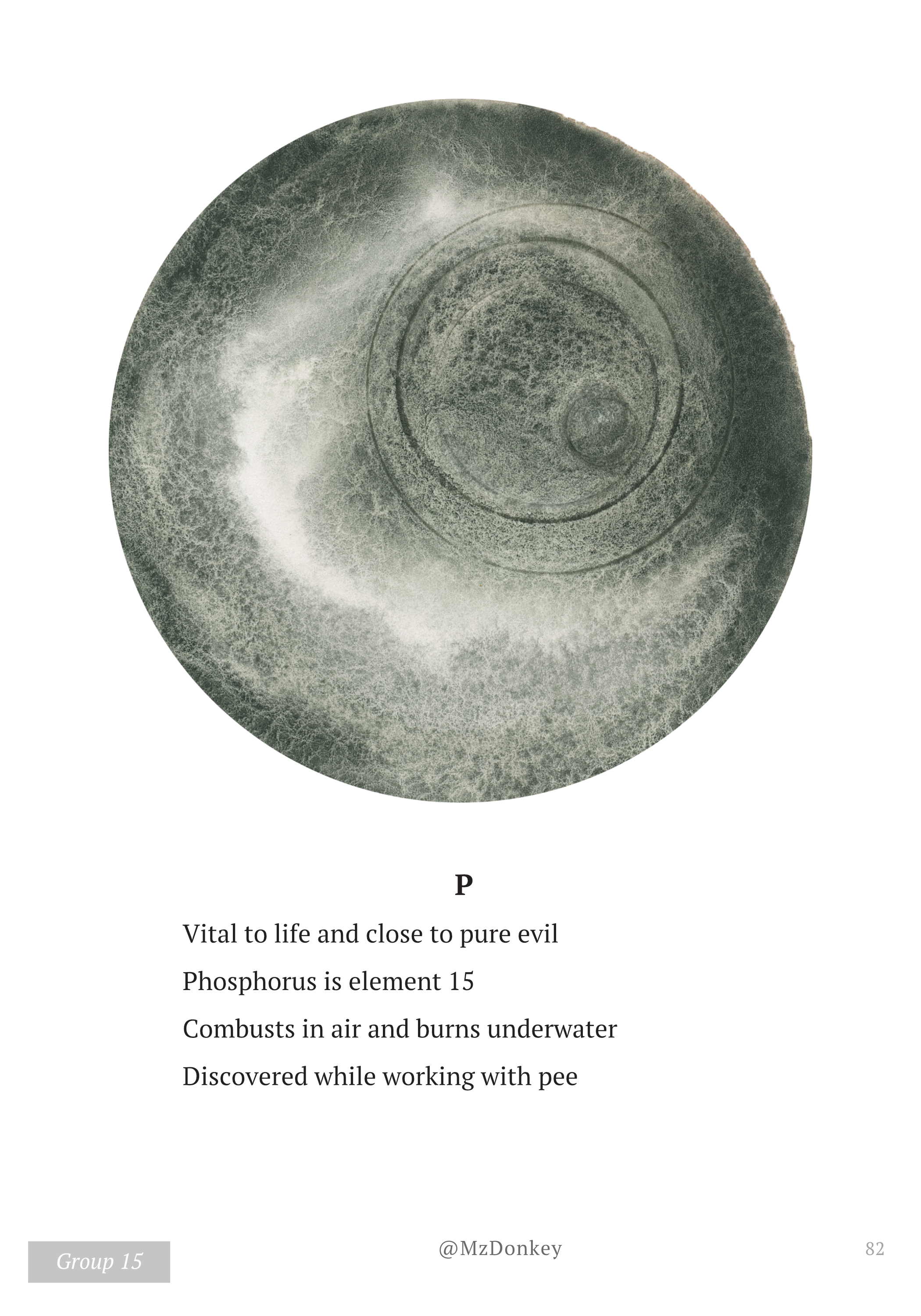 Phosphorus sample poem with illustration
